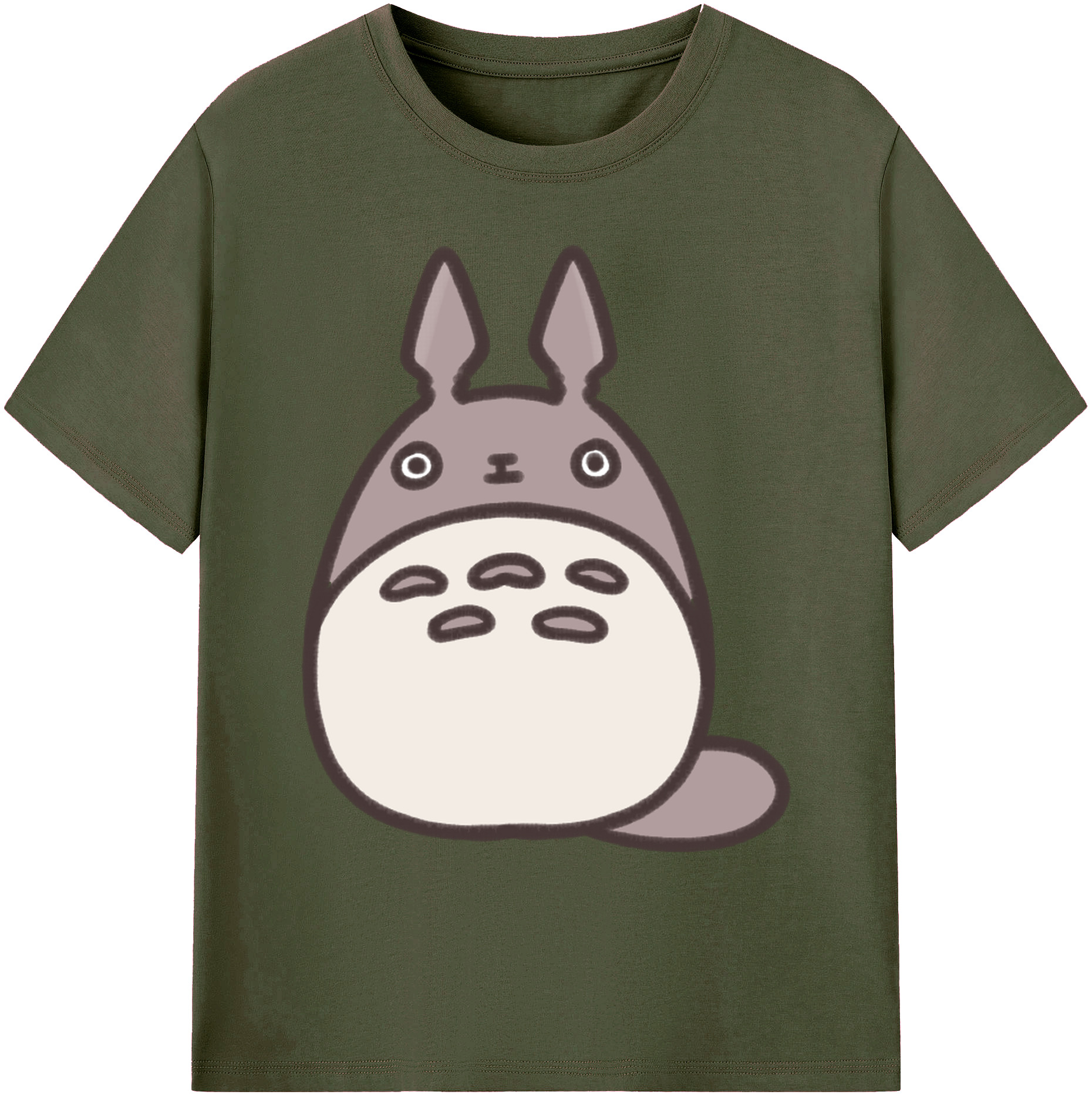 （画像用） となりのトトロ 草壁メイ 草壁サツキ My Neighbor Totoro Satsuki Kusakabe Mei Kusakabe 綿100％ メンズ半袖Tシャツ｜肌触りやわらか＆通気性